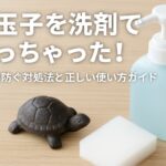 鉄玉子を洗剤で洗っちゃった！サビを防ぐ対処法と正しい使い方ガイド