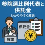参院選の比例代表と供託金をわかりやすく解説！没収点まで完全ガイド